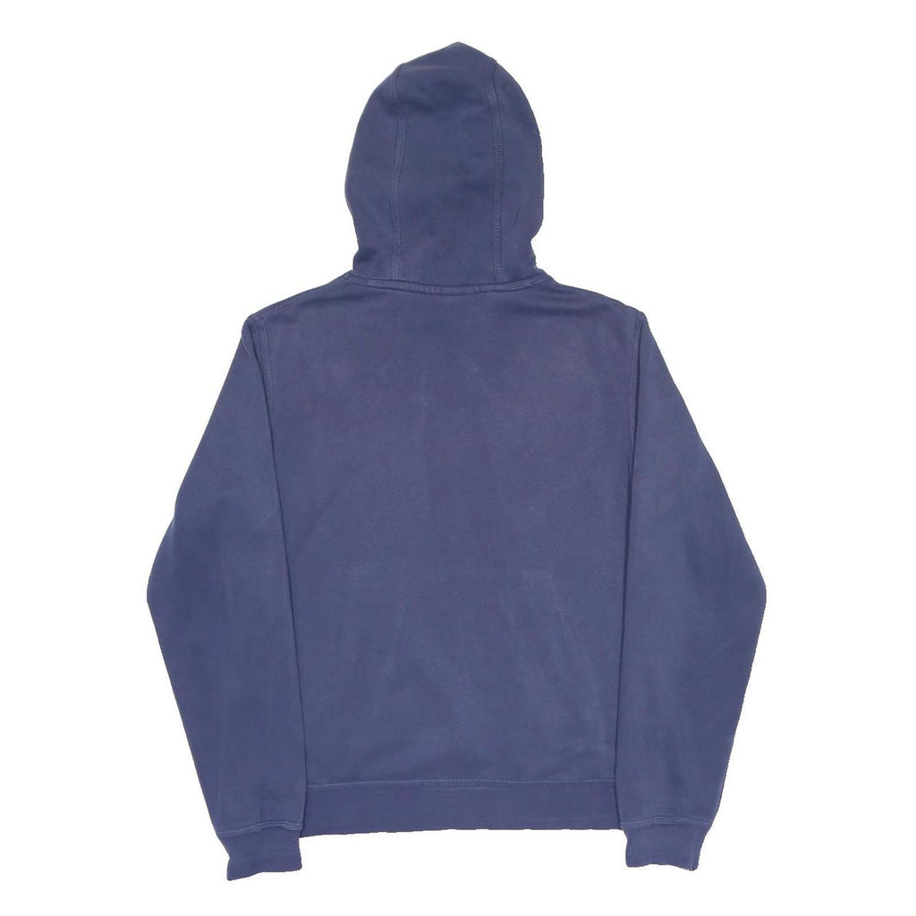 NIKE Mens Blue Pullover Hoodie M Cotton Blend Casual Sportswear