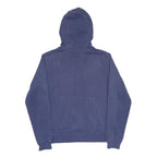 NIKE Mens Blue Pullover Hoodie M Cotton Blend Casual Sportswear