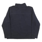 THE NORTH FACE Mens Black Outdoor Pullover Plain Crew Neck Polyester Blend
