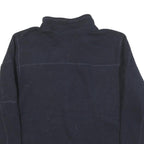 THE NORTH FACE Mens Black Outdoor Pullover Plain Crew Neck Polyester Blend