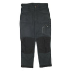 DICKIES Mens Cotton Blend Black Regular Straight Trousers W36 L32 Workwear