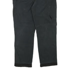 DICKIES Mens Cotton Blend Black Regular Straight Trousers W36 L32 Workwear