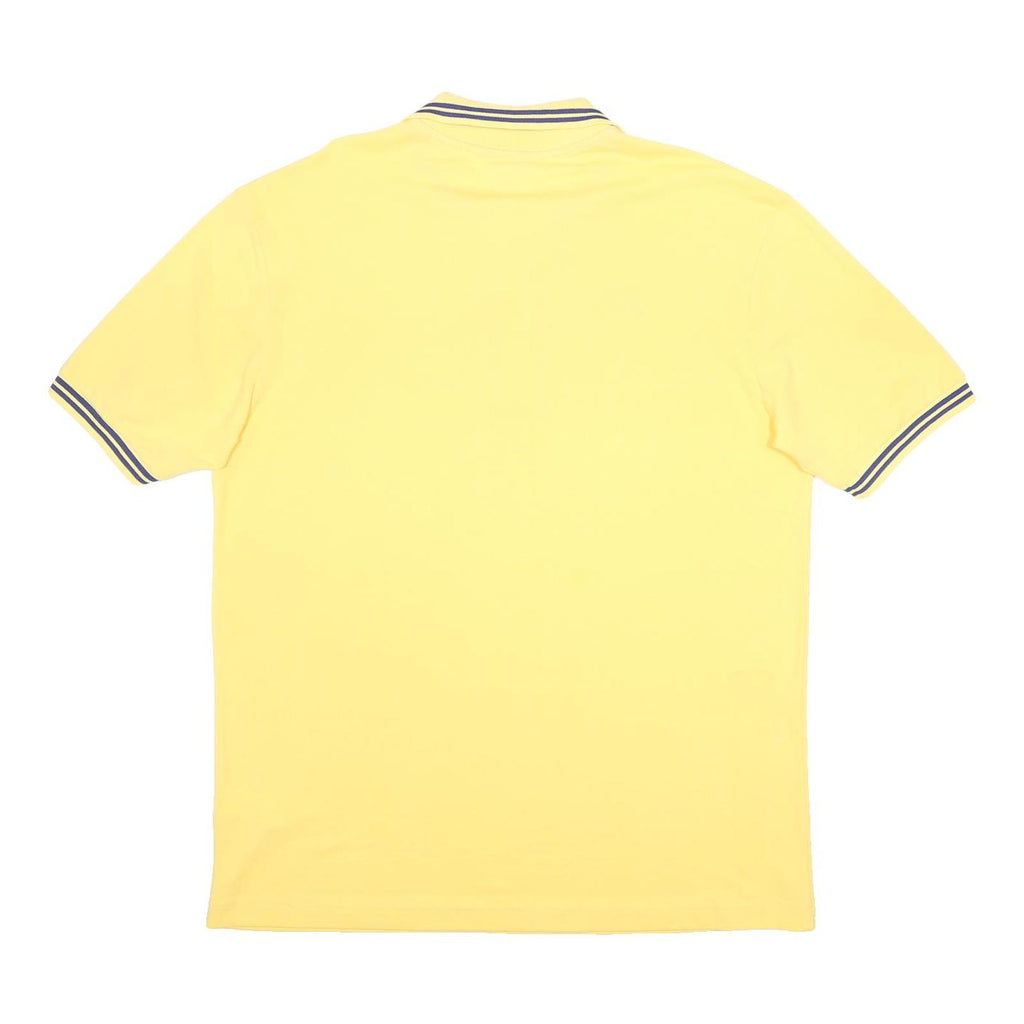 KAPPA Mens Yellow Polo Shirt 2XL Cotton Short Sleeve Casual Sportswear