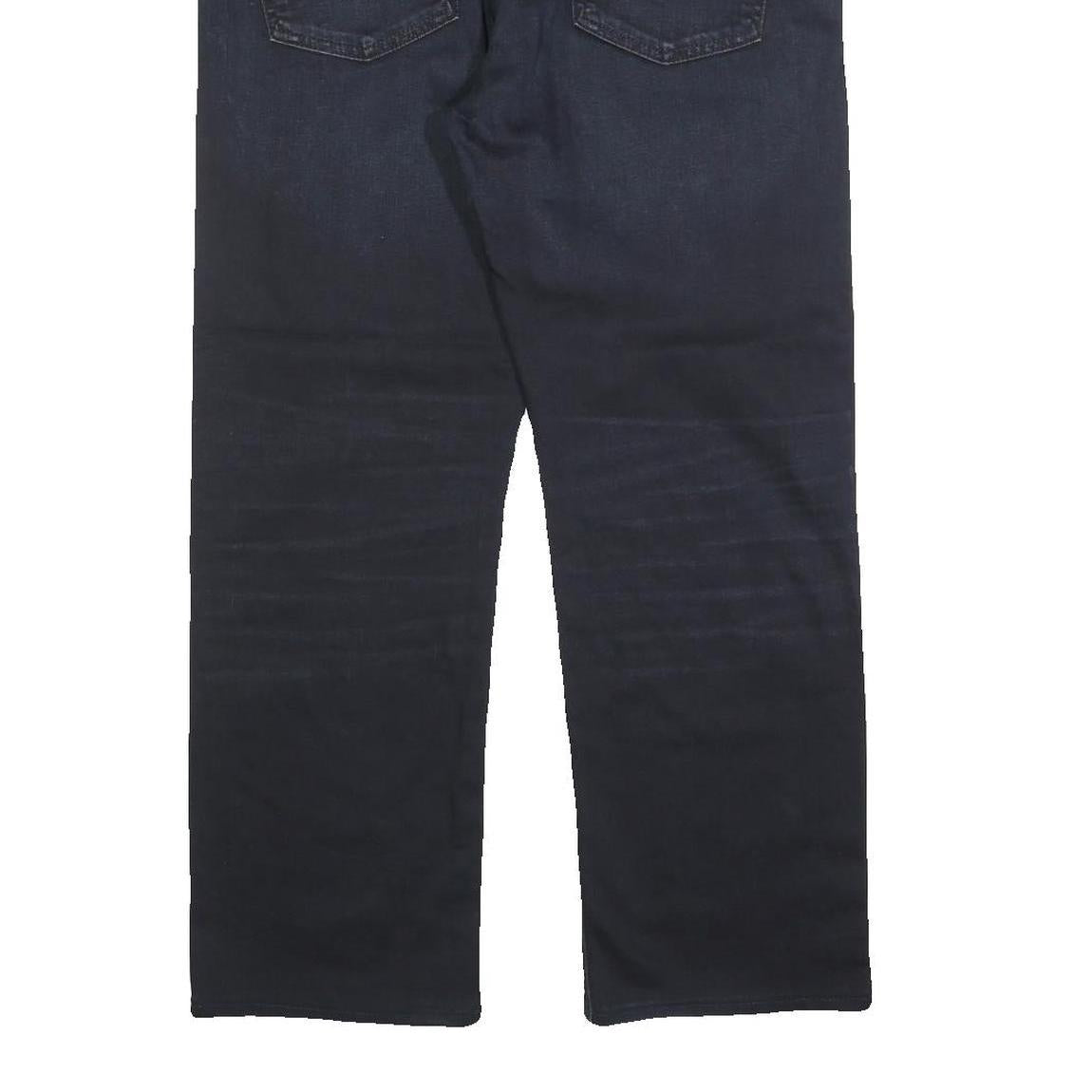 7 FOR ALL MANKIND Mens Jeans Blue Regular Straight Denim Medium W34 L27 Cotton