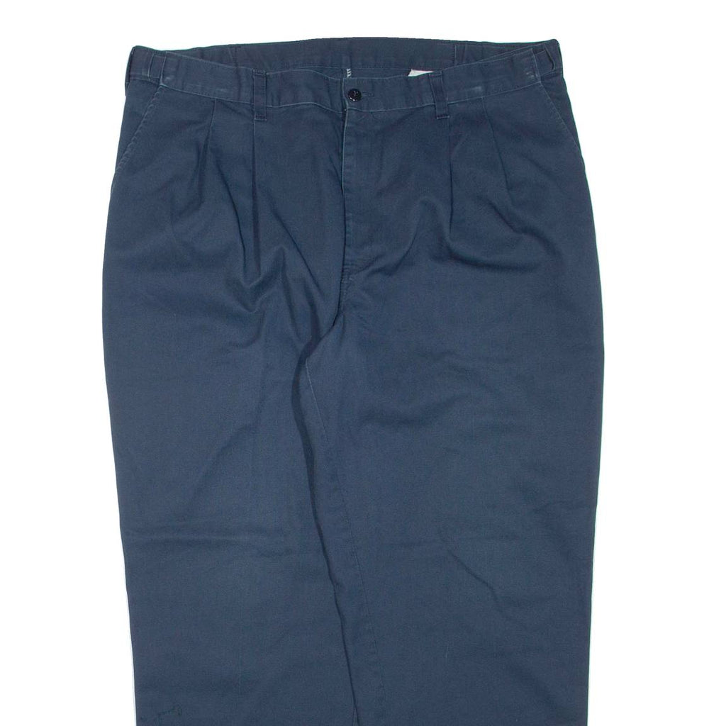 DICKIES Mens Trousers Blue Regular Tapered W38 L30