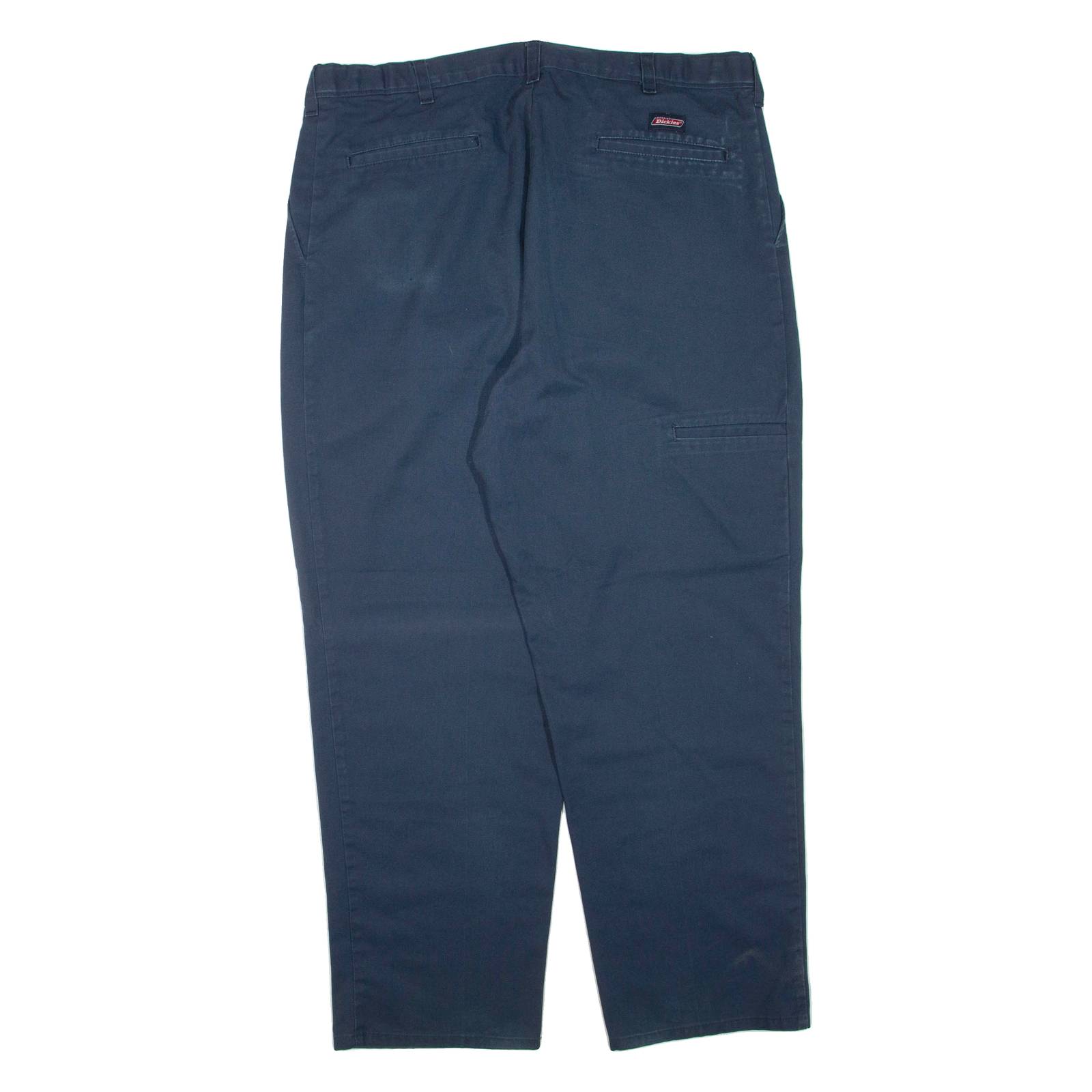 DICKIES Mens Trousers Blue Regular Tapered W38 L30