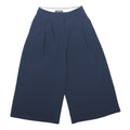TOMMY HILFIGER Womens Polyester Blend Navy Loose Wide-Leg Trousers W24 L20