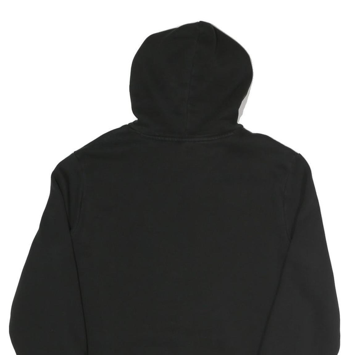 PUMA Mens Black Hoodie M Cotton Blend Pullover Sportswear Casual