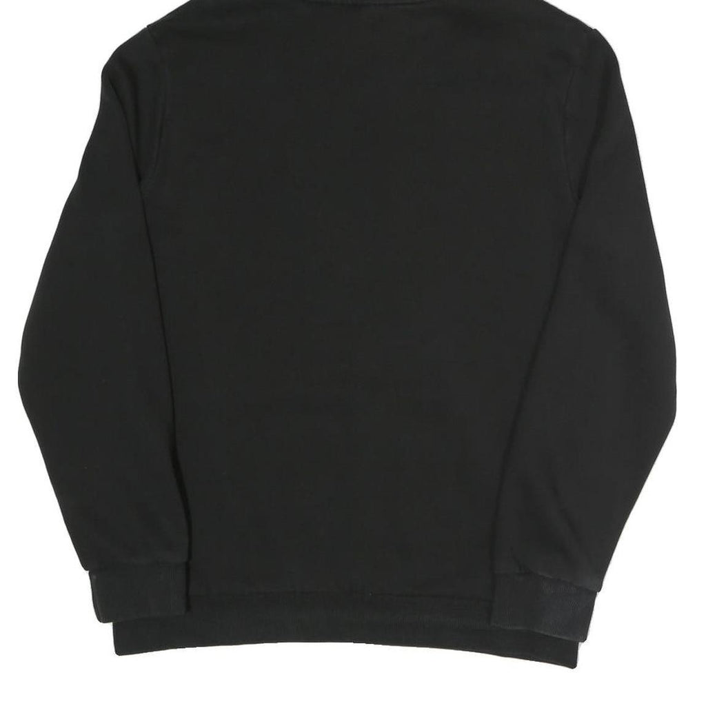 PUMA Mens Black Hoodie M Cotton Blend Pullover Sportswear Casual