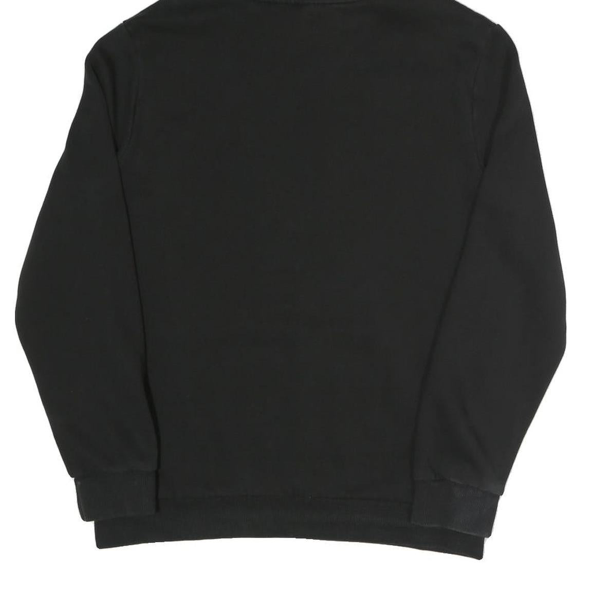 PUMA Mens Black Hoodie M Cotton Blend Pullover Sportswear Casual