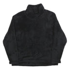 WOOLRICH Womens Black Plain Pullover Jumper Crew Neck M Soft Warm