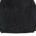 WOOLRICH Womens Black Plain Pullover Jumper Crew Neck M Soft Warm