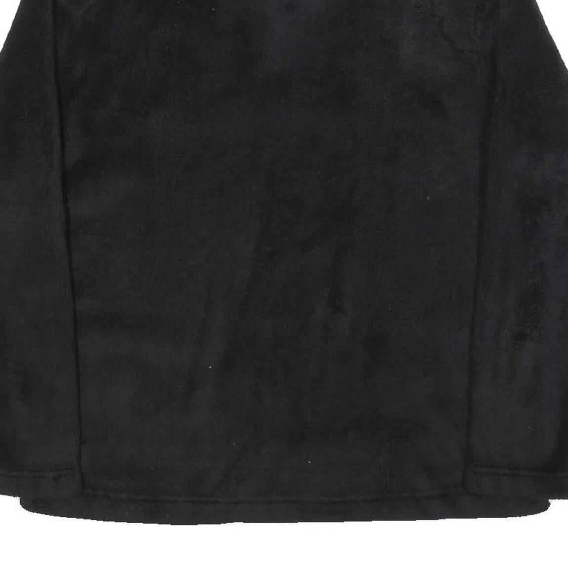 WOOLRICH Womens Black Plain Pullover Jumper Crew Neck M Soft Warm