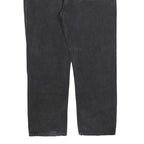 DICKIES Mens Regular Fit Black Denim Jeans Cotton Blend Zip W40 L32 Comfortable