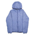COLUMBIA Womens Puffer Jacket Blue Hooded L