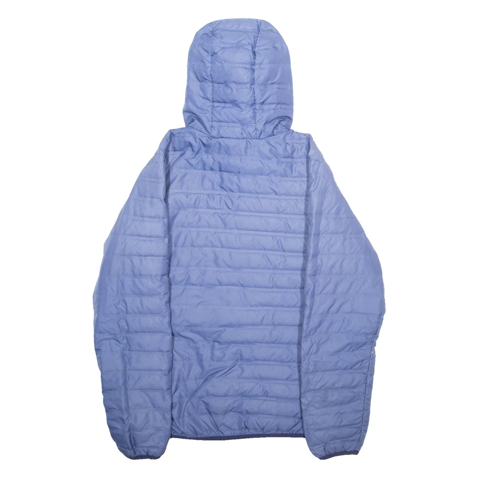 COLUMBIA Womens Puffer Jacket Blue Hooded L