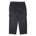 DICKIES Cargo Workwear Mens Trousers Black Relaxed Tapered W38 L30