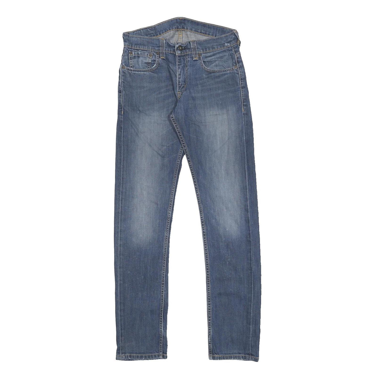 LEVI'S 511 Slim Mens Jeans Blue Slim Skinny Denim Medium W30 L32 Zip