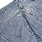 LEVI'S 511 Slim Mens Jeans Blue Slim Skinny Denim Medium W30 L32 Zip