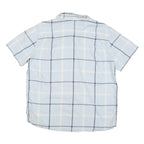 CARHARTT Mens Blue & Cream Check Shirt L Rugged Flex Button Down Casual