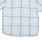 CARHARTT Mens Blue & Cream Check Shirt L Rugged Flex Button Down Casual