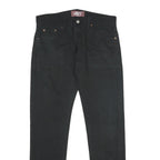 LEVI'S 511 Mens Slim Black Denim Medium W32 L32 Classic Slim Fit Jeans Zip