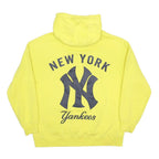 FEAR OF GOD ESSENTIALS Womens Yellow New York Yankees Hoodie L Cotton Blend