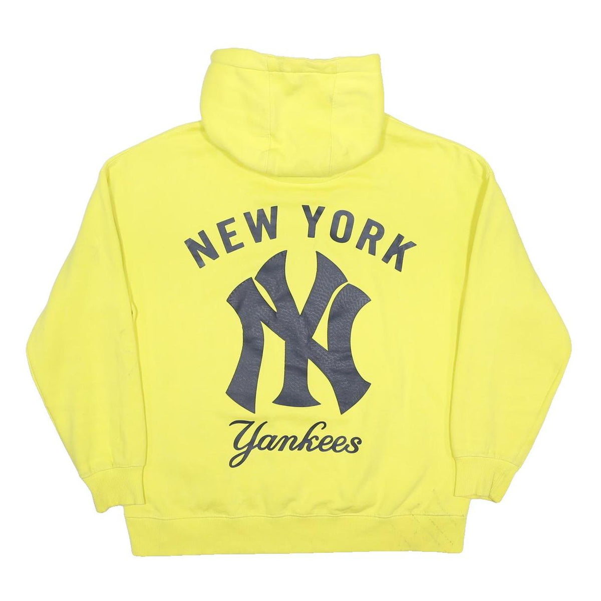 FEAR OF GOD ESSENTIALS Womens Yellow New York Yankees Hoodie L Cotton Blend