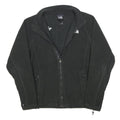 THE NORTH FACE Womens Black Fleece Jacket M Polyester Blend Zip Warm Comfort
