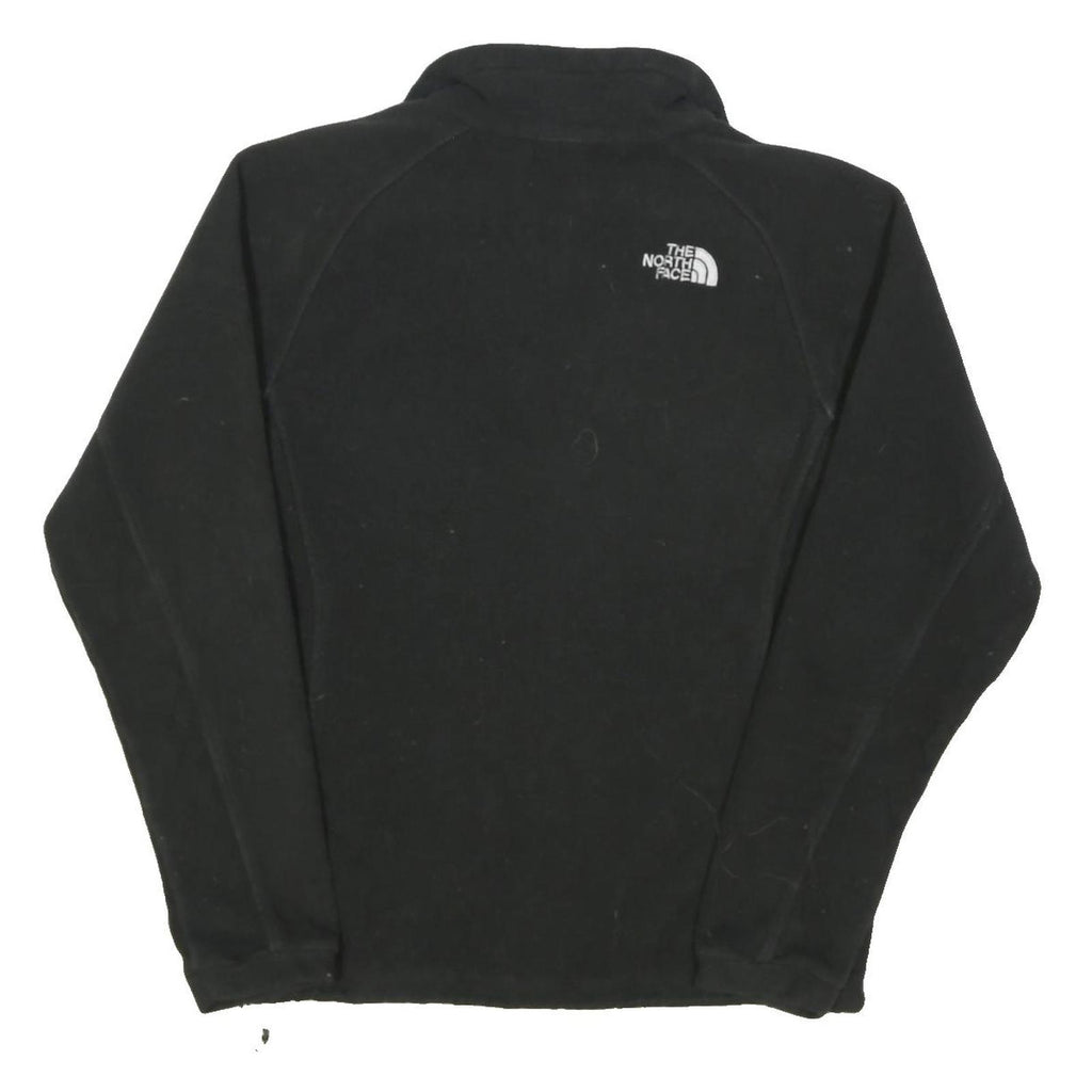 THE NORTH FACE Womens Black Fleece Jacket M Polyester Blend Zip Warm Comfort