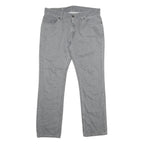 LEVI'S 511 Slim Mens Jeans Grey Slim Straight Denim Medium W34 L30 Classic Fit