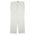 ADIDAS Mens Trousers Beige Regular Straight W34 L32