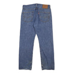 LEVI'S 501 BIG E Mens Jeans Blue Regular Straight Denim Medium W34 L30 Classic