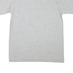CHAMPION Mens Grey Colourblock Graphic T-Shirt L Short Sleeve Crew Neck