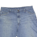 WRANGLER Mens Denim Blue Casual Cargo Shorts XL W40 Cotton Workwear