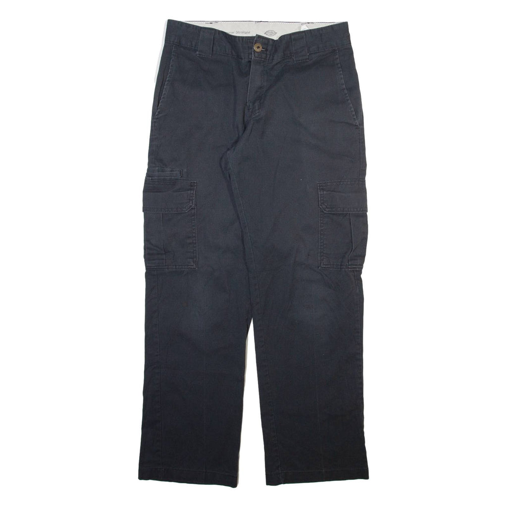 DICKIES Cargo Mens Trousers Grey Regular Straight W30 L30