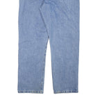 WRANGLER Mens Blue Regular Fit Straight Denim Jeans W37 L30 Classic Style