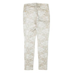 7 FOR ALL MANKIND Floral Womens Trousers Grey Regular Skinny W29 L30