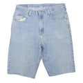 WRANGLER Mens Light Blue Denim Casual Shorts L W36 Classic Fit