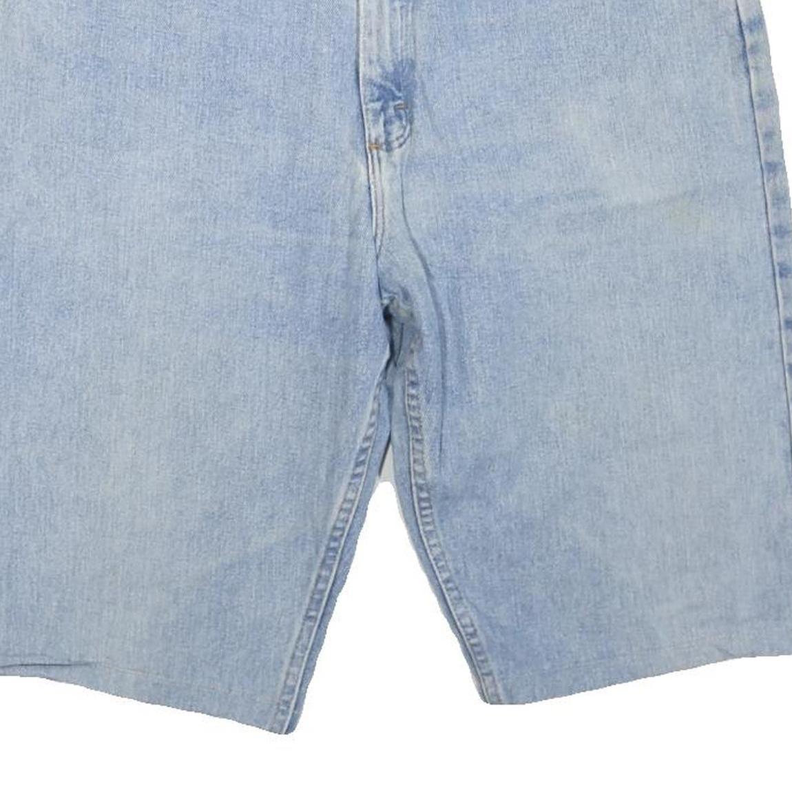 WRANGLER Mens Light Blue Denim Casual Shorts L W36 Classic Fit