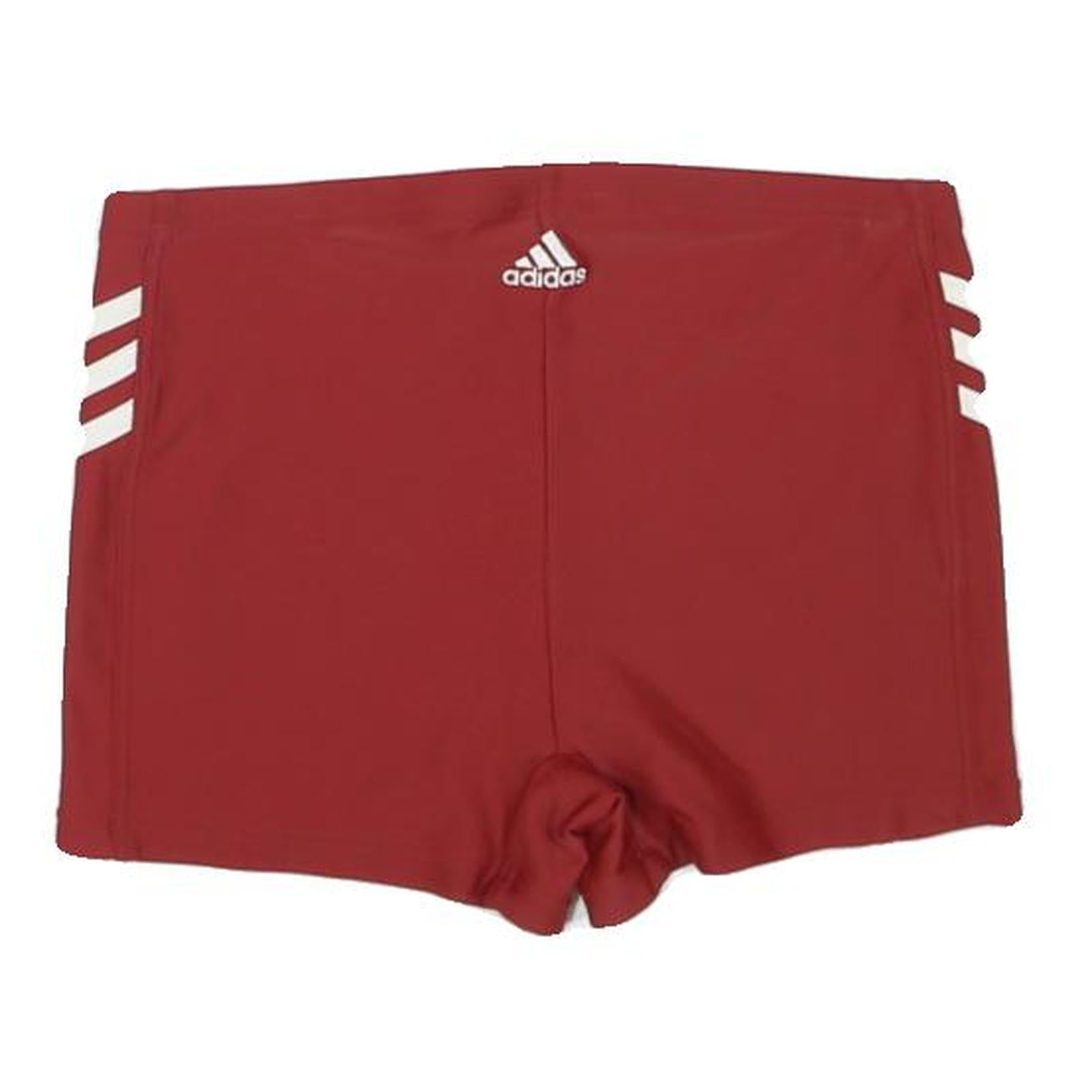 ADIDAS Womens Shorts Red & White Slim S W28 Sportswear Logo Swimwear