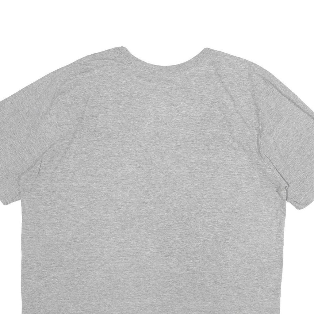 NIKE Mens Grey Graphic T-Shirt XL Short Sleeve Crew Neck Casual Cotton