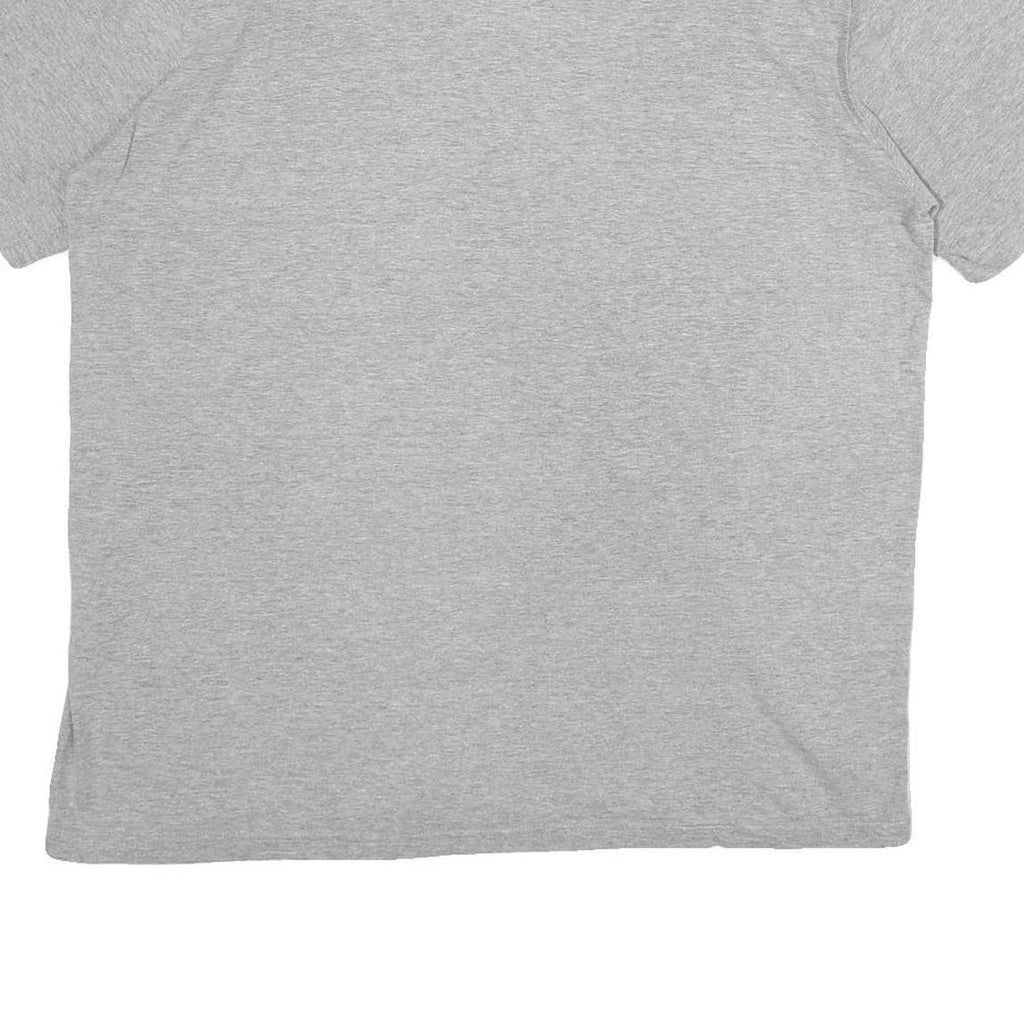 NIKE Mens Grey Graphic T-Shirt XL Short Sleeve Crew Neck Casual Cotton