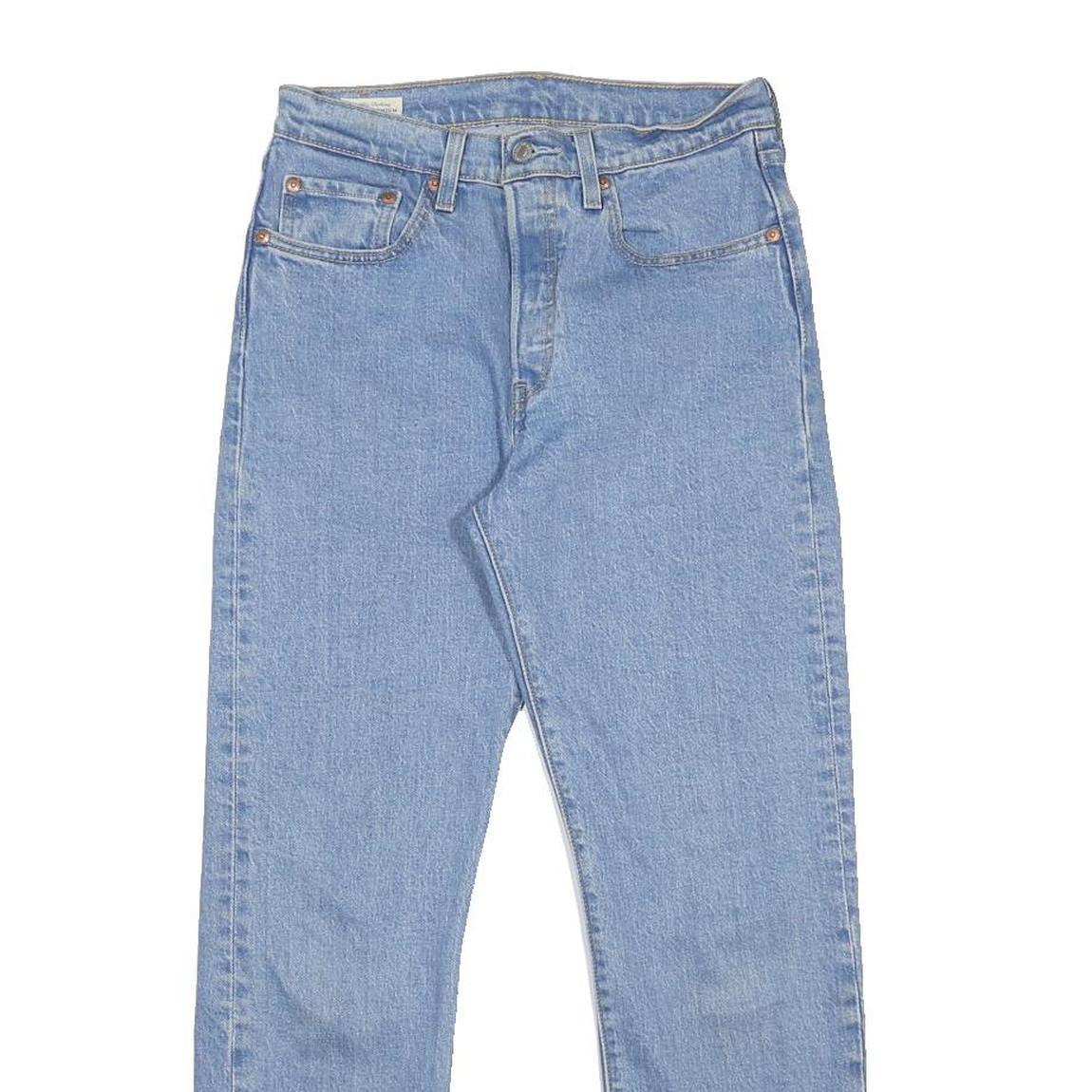 LEVI'S 501 BIG E Womens Jeans Blue Regular Straight Denim Medium W27 L27 Classic
