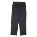 DICKIES Mens Trousers Black Regular Straight W28 L30
