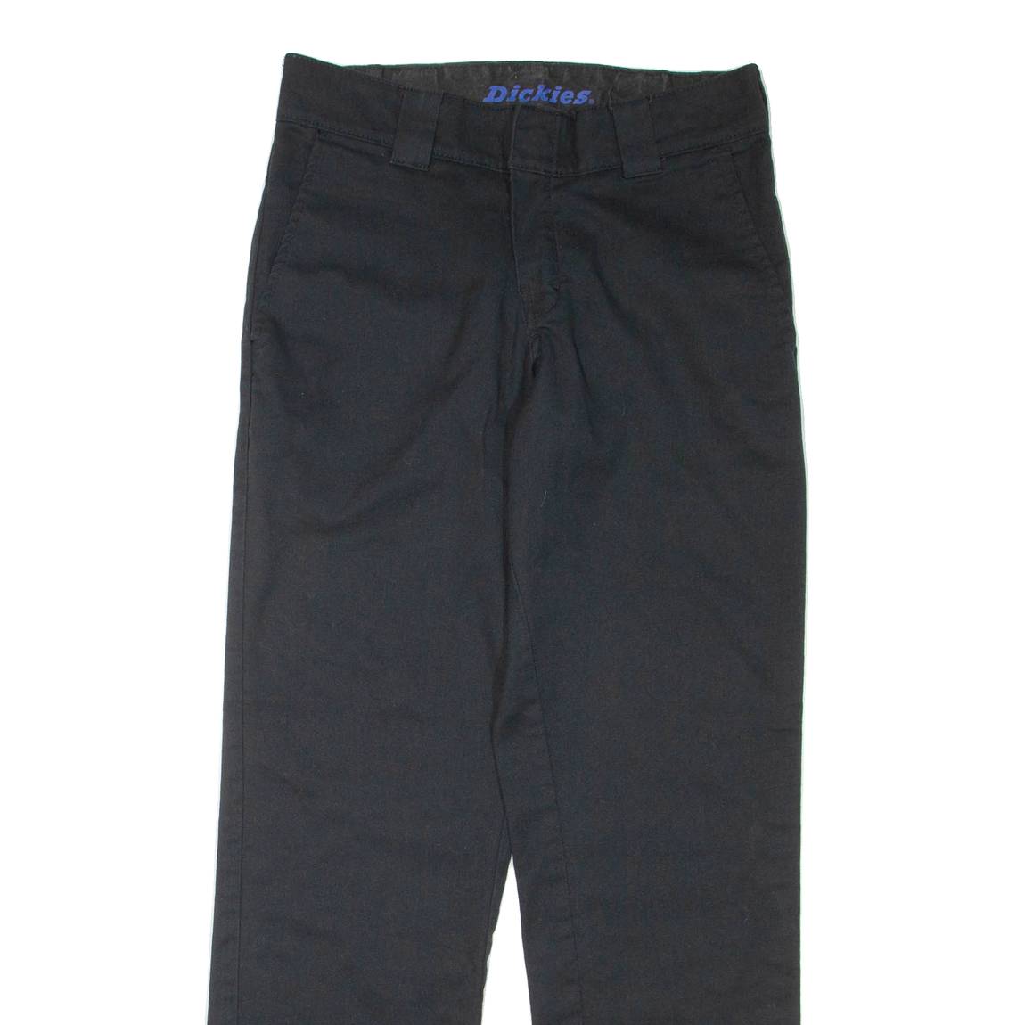 DICKIES Mens Trousers Black Regular Straight W28 L30