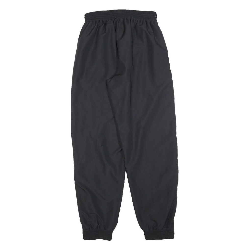 Womens Joggers Black & Purple L W30 L32 Slim Tapered Comfort Soft Waistband