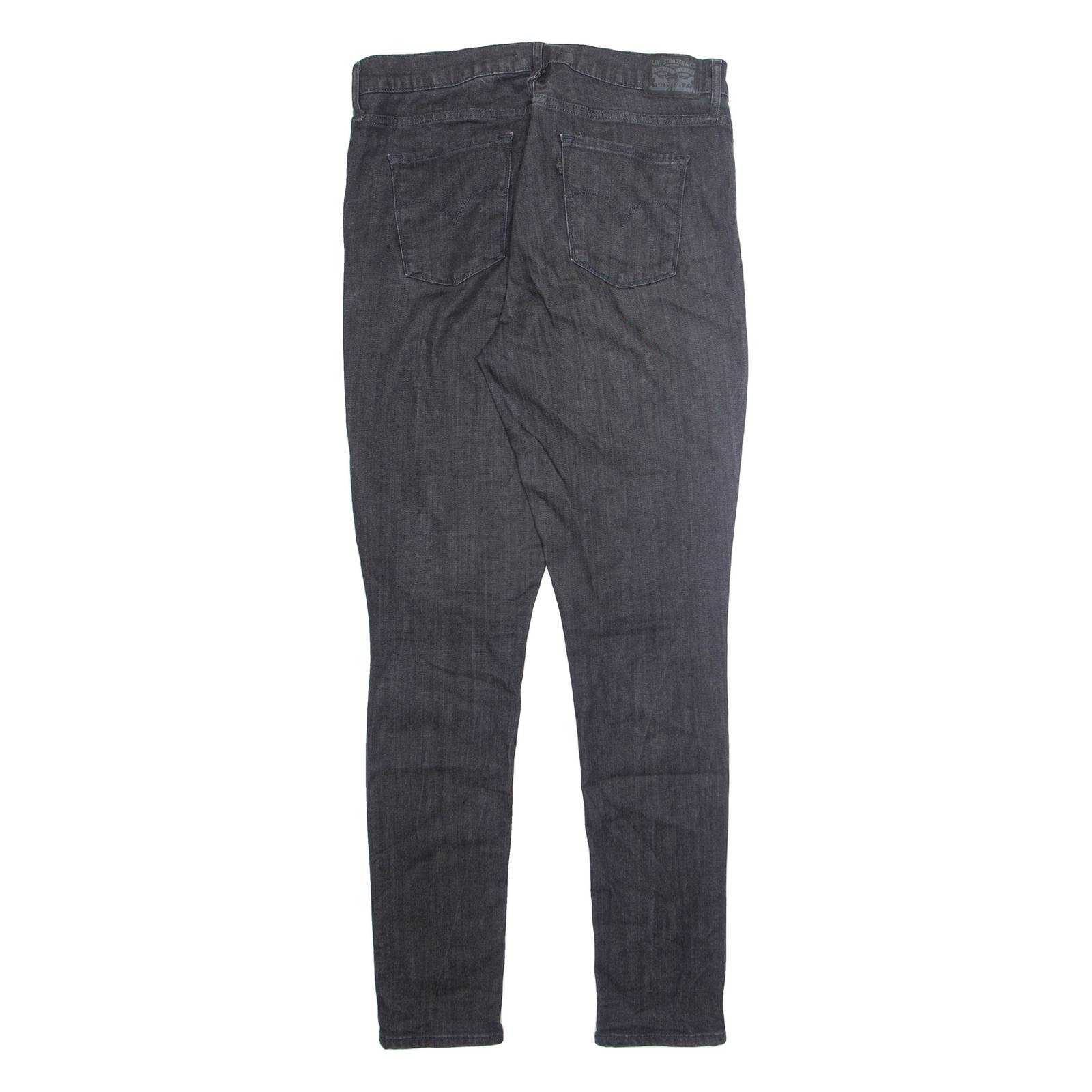 LEVI'S Womens Jeans Grey Regular Tapered W33 L32