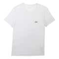 BOSS HUGO BOSS Mens White S T-Shirt Short Sleeve Crew Neck Logo
