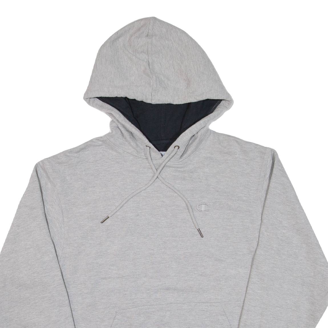 CHAMPION Mens Grey Hoodie S